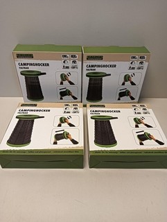 4er Set CALIMA 46067 Campinghocker faltbar