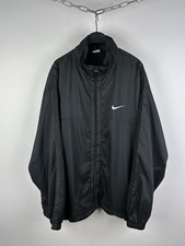 Vintage Y2K Nike Agassi Baggy Light Jacket Full Zip Black Men s Size XL