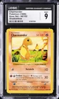1999 POKEMON BASE SET SHADOWLESS #46/102 CHARMANDER CGC 9