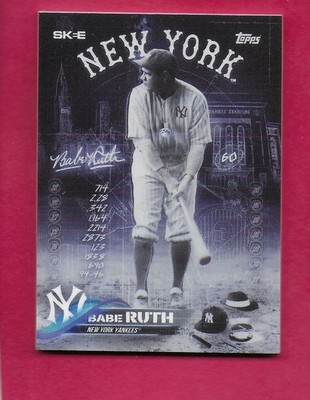 Babe Ruth Topps Other Topps Part 2 Inserts/Parallels - YOU PICK - NRMT