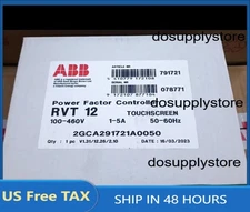 1PC New ABB RVT-12 2GCA291721A0050 POWER FACTOR CONTROLLER Expedited Shipping