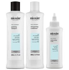 Nioxin Scalp Recovery Anti-Dandruff System Kit Shampoo, Conditioner,  Serum 