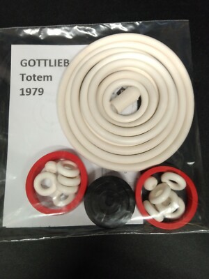 Pinball Elastic Kit - TOTEM - 1979 - GOTTLIEB - Pinball Rubber Kit