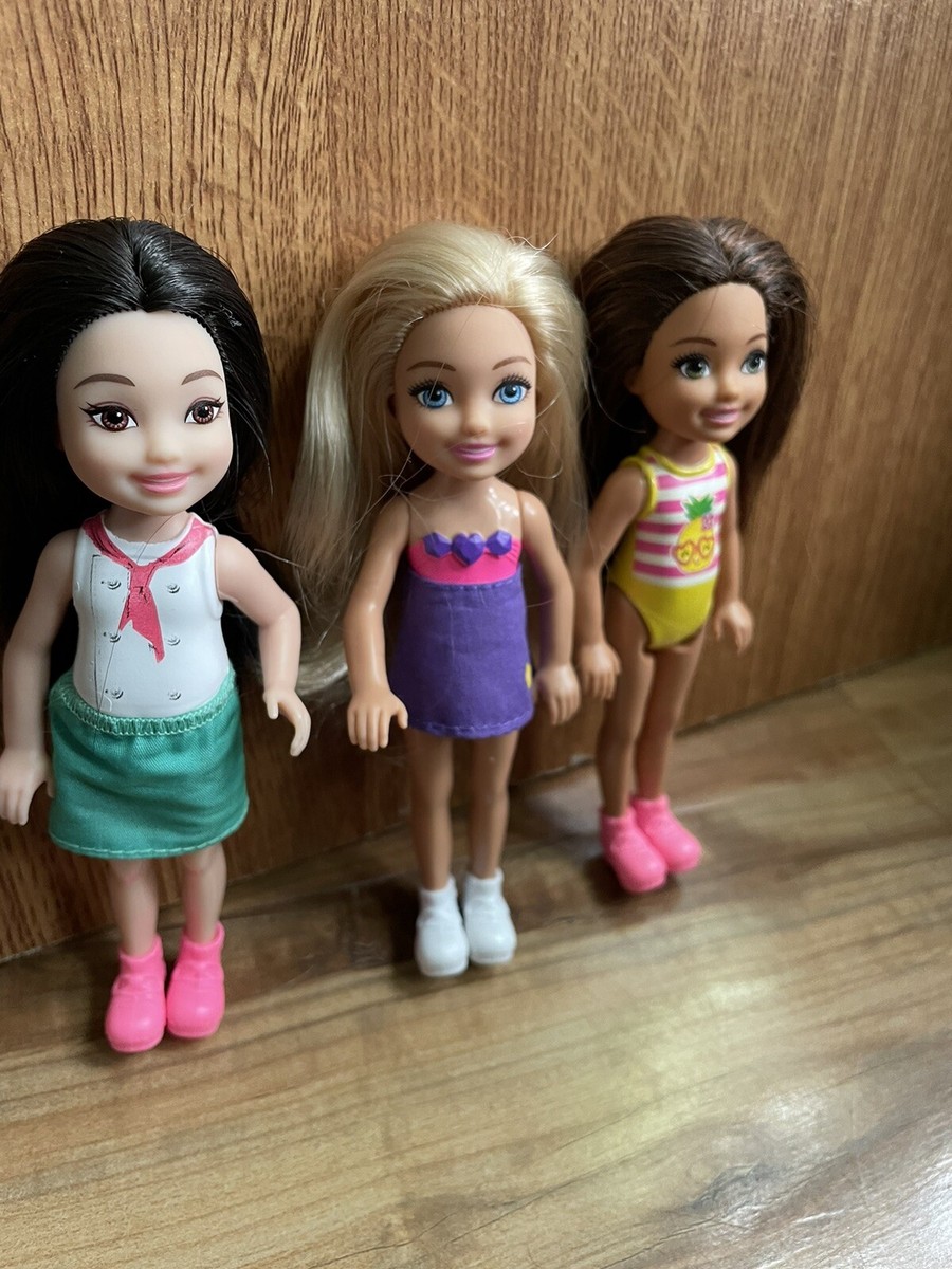 Mattel Barbie Club Chelsea Doll Lot of #7