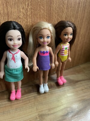 Mattel Barbie Club Chelsea Doll Lot of #7