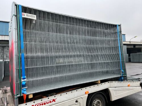 Bauzaun 345x200cm | Mobilzaun | 52m | 15 Elemente | Neu - Bild 6 von 10