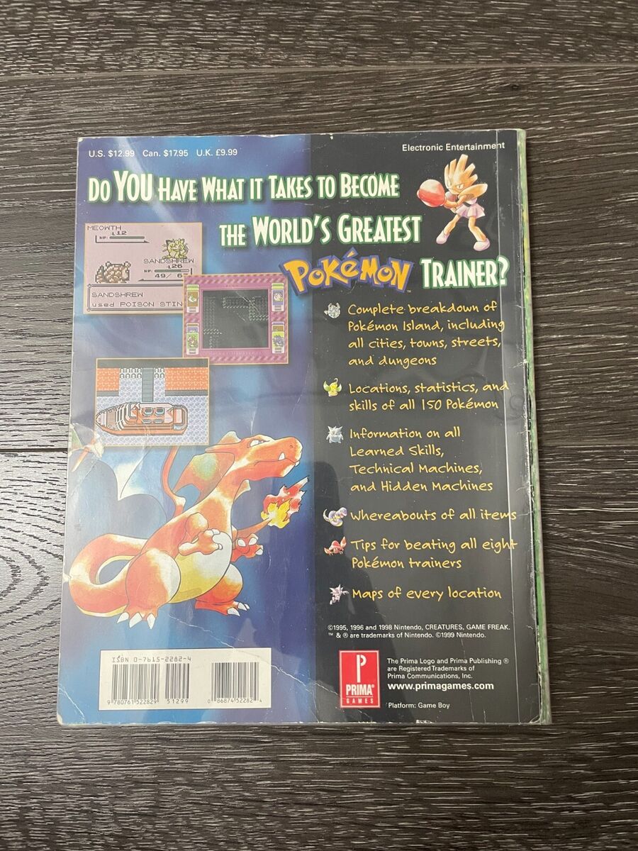 Pokemon (Blue) by Prima Publishing Staff (1999, Trade Pokemon (Blue) by Prima Publishing Staff (1999, Trade