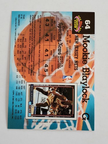 1992-93 TOPPS STADIUM CLUB BASKETBALL CARDS YOU PICK 50% OFF 2 or more - Picture 105 of 381