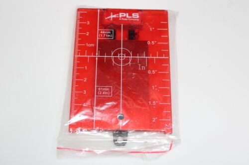 Pacific Laser Systems PLS RRT4 Magnetic Red Ceiling Target