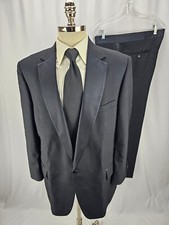 After Six men's Black Wool Tuxedo 46L 40 x 30