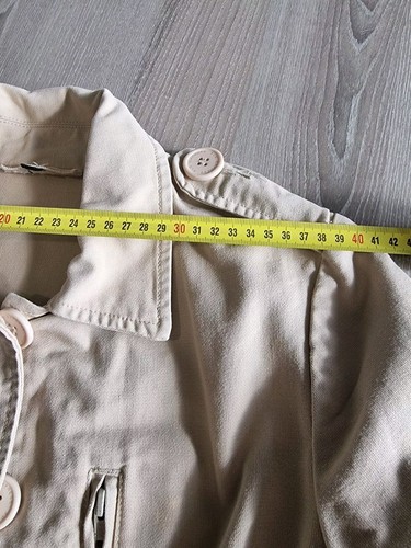 SUD EXPRESS VINTAGE 90S SAHARIENNE STYLE MILITAIRE BEIGE - Imagen 6 de 21