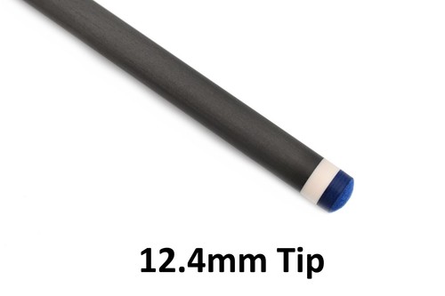 RAVEN Carbon Fiber Pool Cue - Shaft Only (12.4mm, 29") Radial, TAOM Fusion tip - Picture 3 of 7