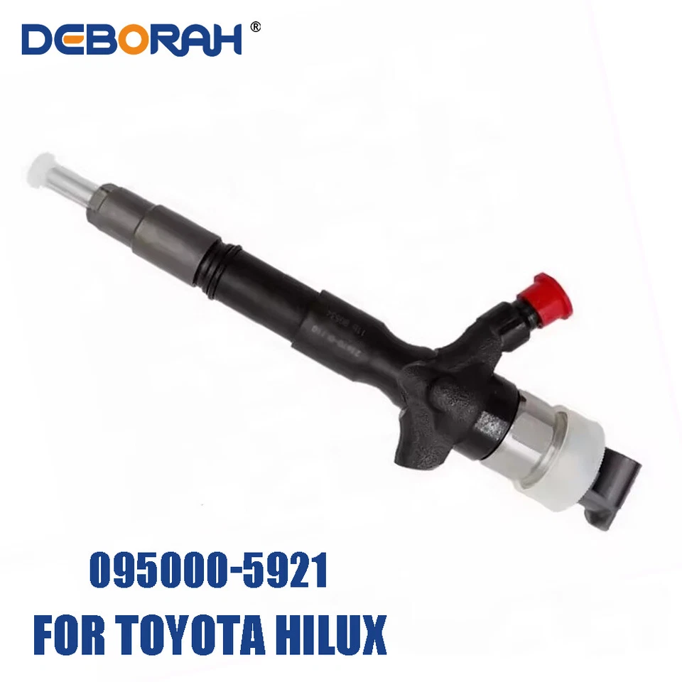 4pcs 23670-09070 Fuel Injector 095000-5921 Nozzle For DENSO Toyota Hiace Hilux - Image 2 of 4