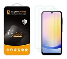 [2-Pack] Supershieldz Tempered Glass Screen Protector for Samsung Galaxy A25 5G