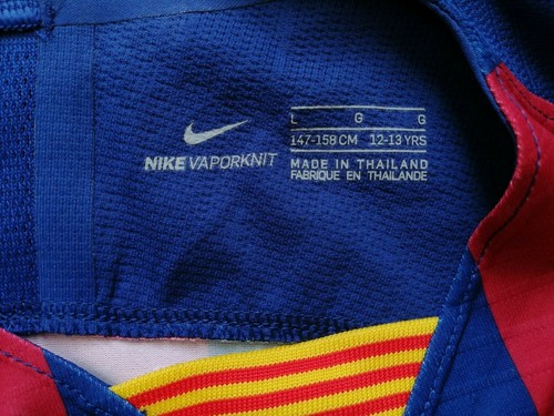 Barcelona 2019 - 2020 home shirt jersey camiseta Nike Player Issue size YL (XS) - Picture 3 of 10