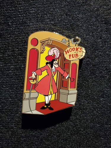 Disney Auctions Captain Hook's Pub Peter Pan Pin LE 500