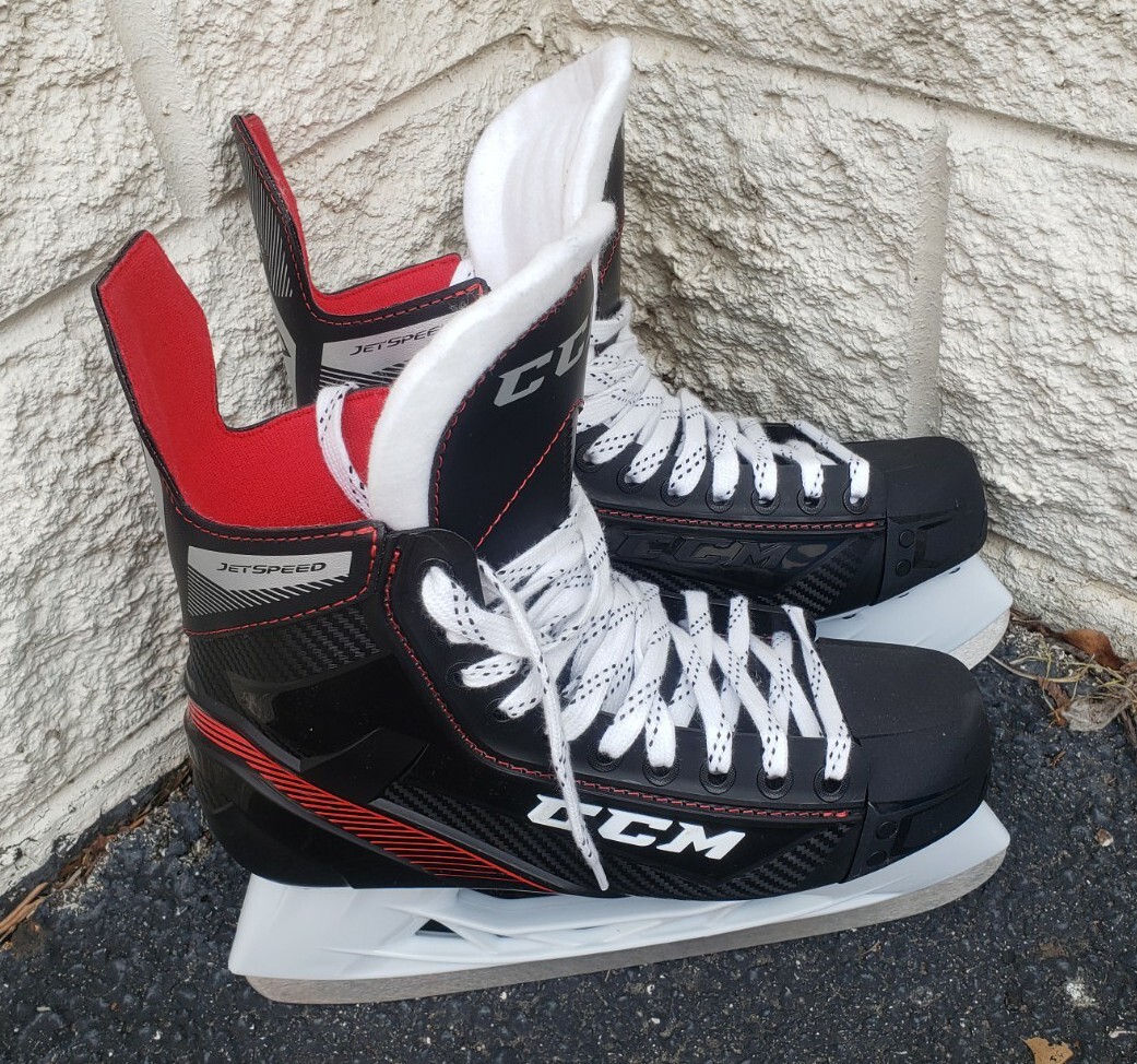 CCM Jet Speed FT455 Ice Hockey Skates Size 8 (Shoe Size 9.5) Hardly
