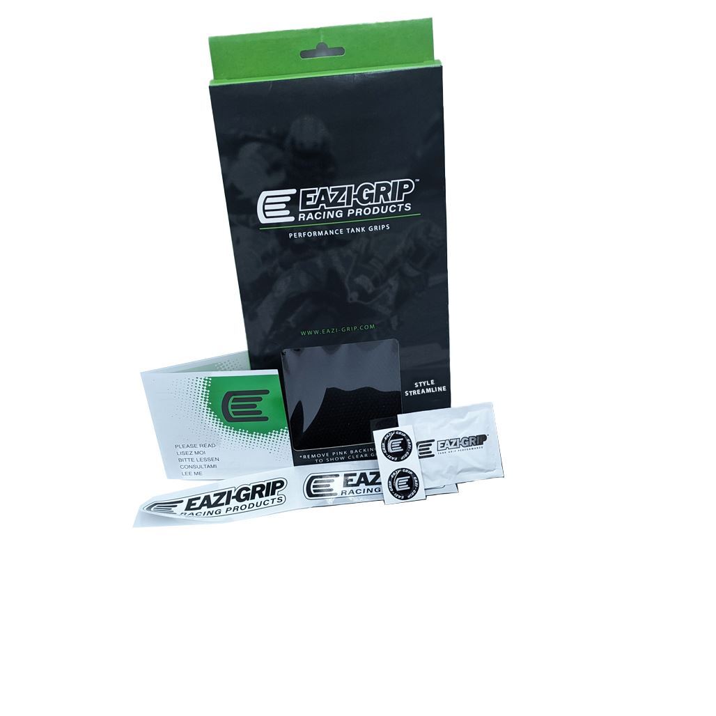 BMW M1000RR CL Eazi-Grip Streamline Tank Grip Traction Pads Clear 