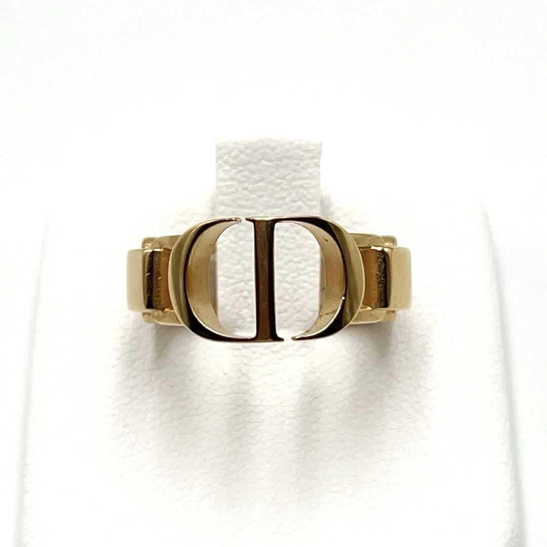 Used Christian Dior Petit CD Ring US 5.25 EU 50 S Size Gold Used Christian Dior Petit CD Ring US 5.25 EU 50 S Size Gold
