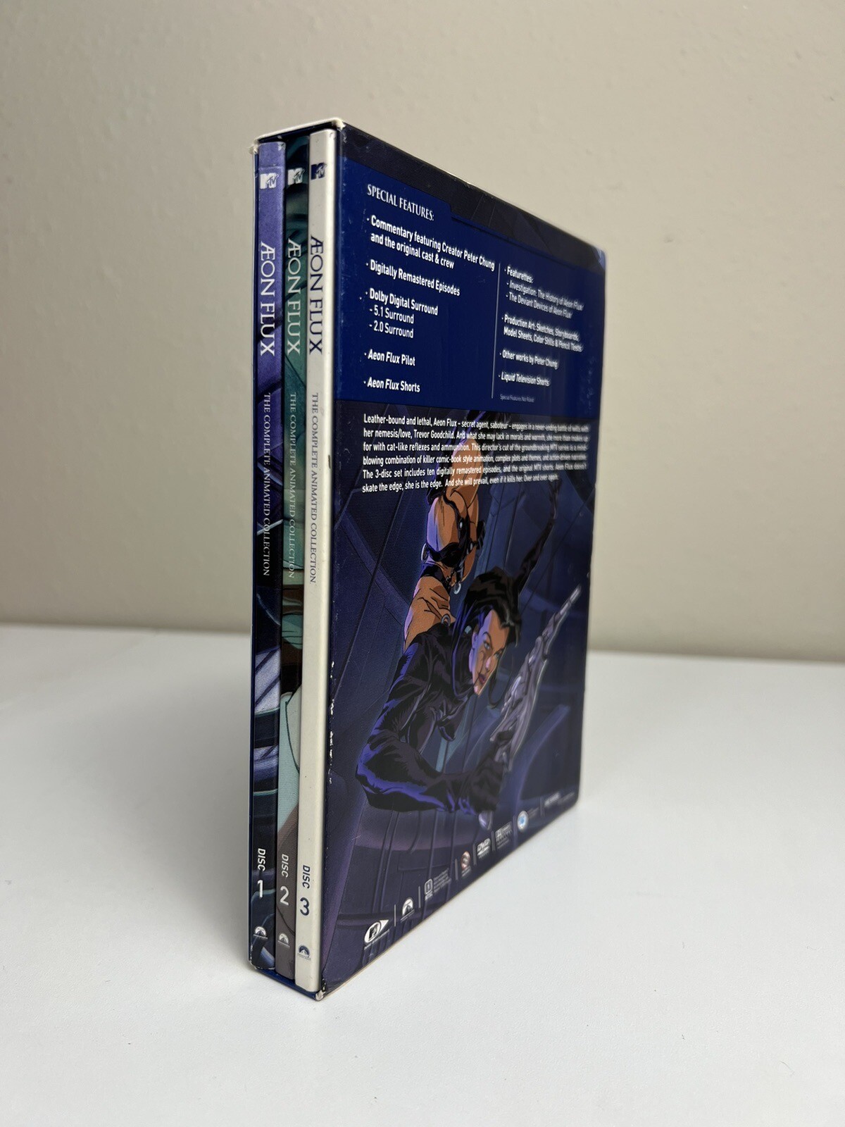 Aeon Flux: The Complete Animated Collection (DVD, 1995) Free Shipping
