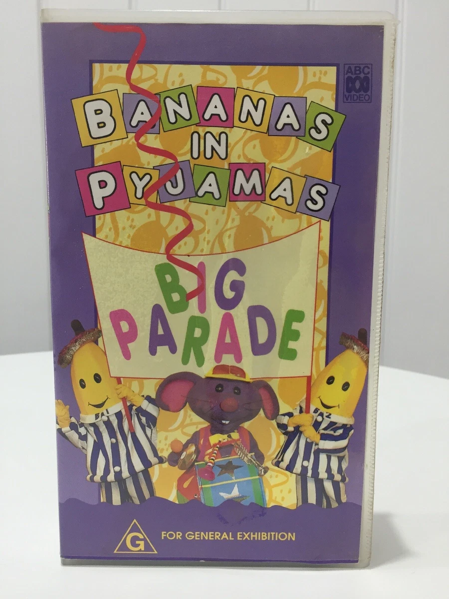 Bananas In Pajamas Big Parade Vhs