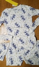 NWT Gap Kids MINNIE MOUSE Moonbeam Star 2 pc Cotton Pajamas Size 10 or 12 or 14