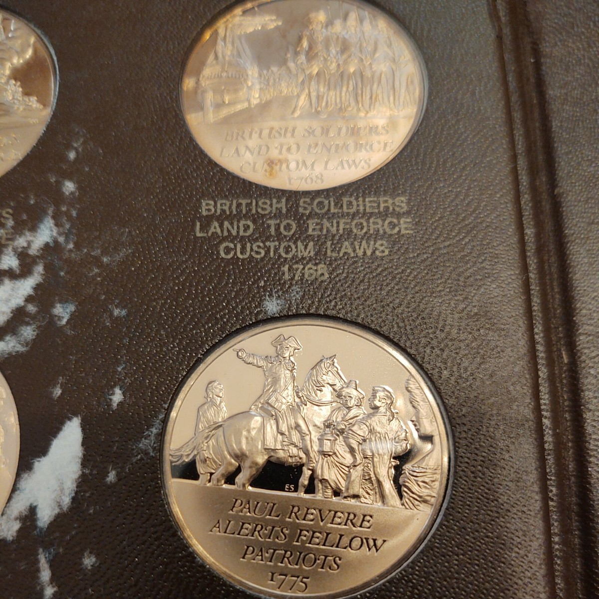 THE FRANKLIN MINT HISTORY OF THE AMERICAN REVOLUTION, first