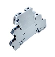 Three Level Terminal Block, 24 - 12 AWG, DIN Rail, USA Stock, DIKD1.5, 10 Pack