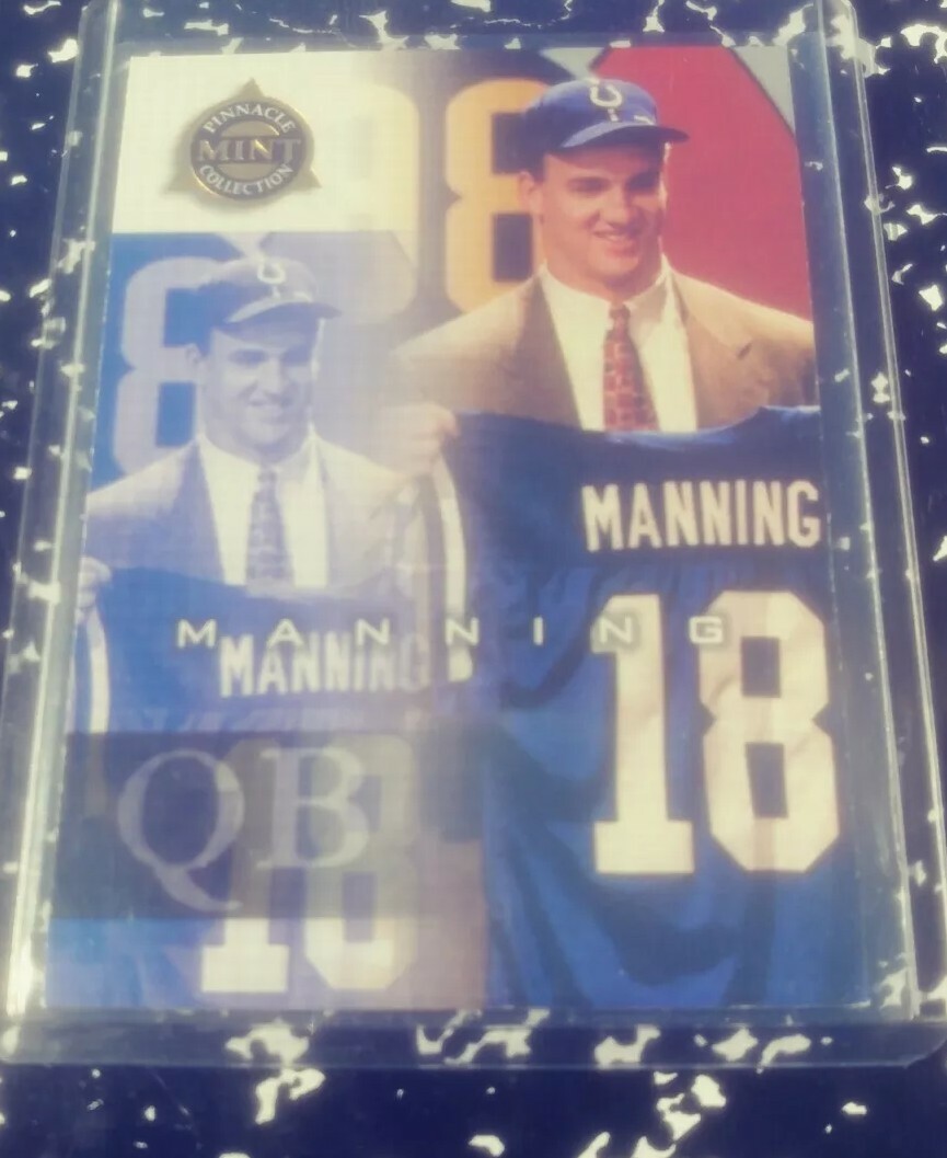 1998+Pinnacle+Mint+Collection+-+%2366+Peyton+Manning+%28RC%29 for sale ...