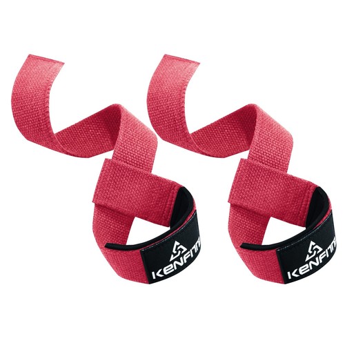 Weight Lifting Straps 23 Inch Gym Supports Training Wrist Straps by KENFIT - Picture 11 of 25