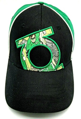 GREEN LANTERN hat flexfit fitted black 