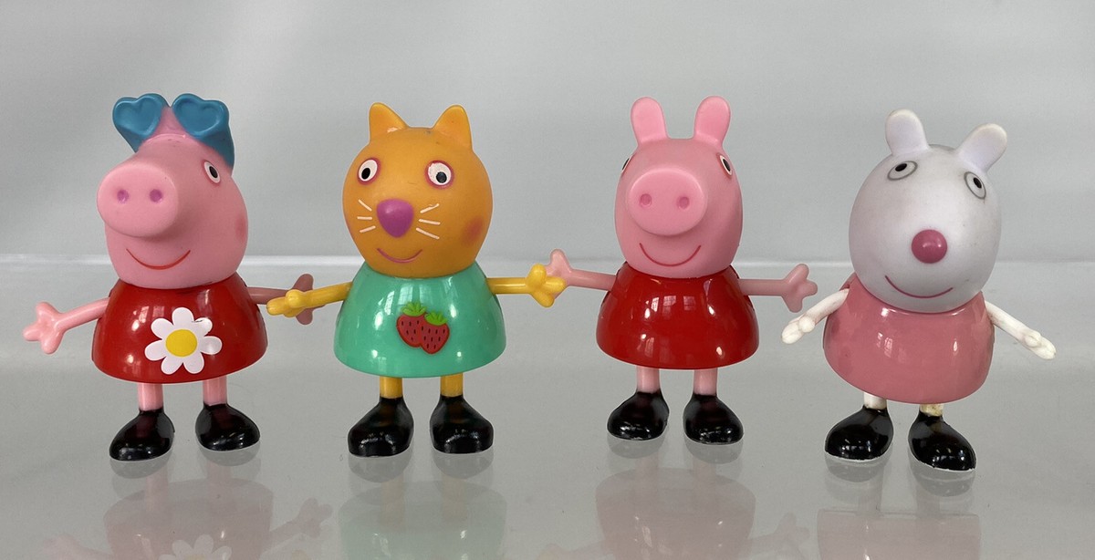 Nick Jr Peppa Pig And Friends Candy Cat Suzy Sheep 2.5” Figure