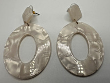 Acrylic Earrings for Women Girls Drop Dangle Studs Resin Boho Statement Jewelry