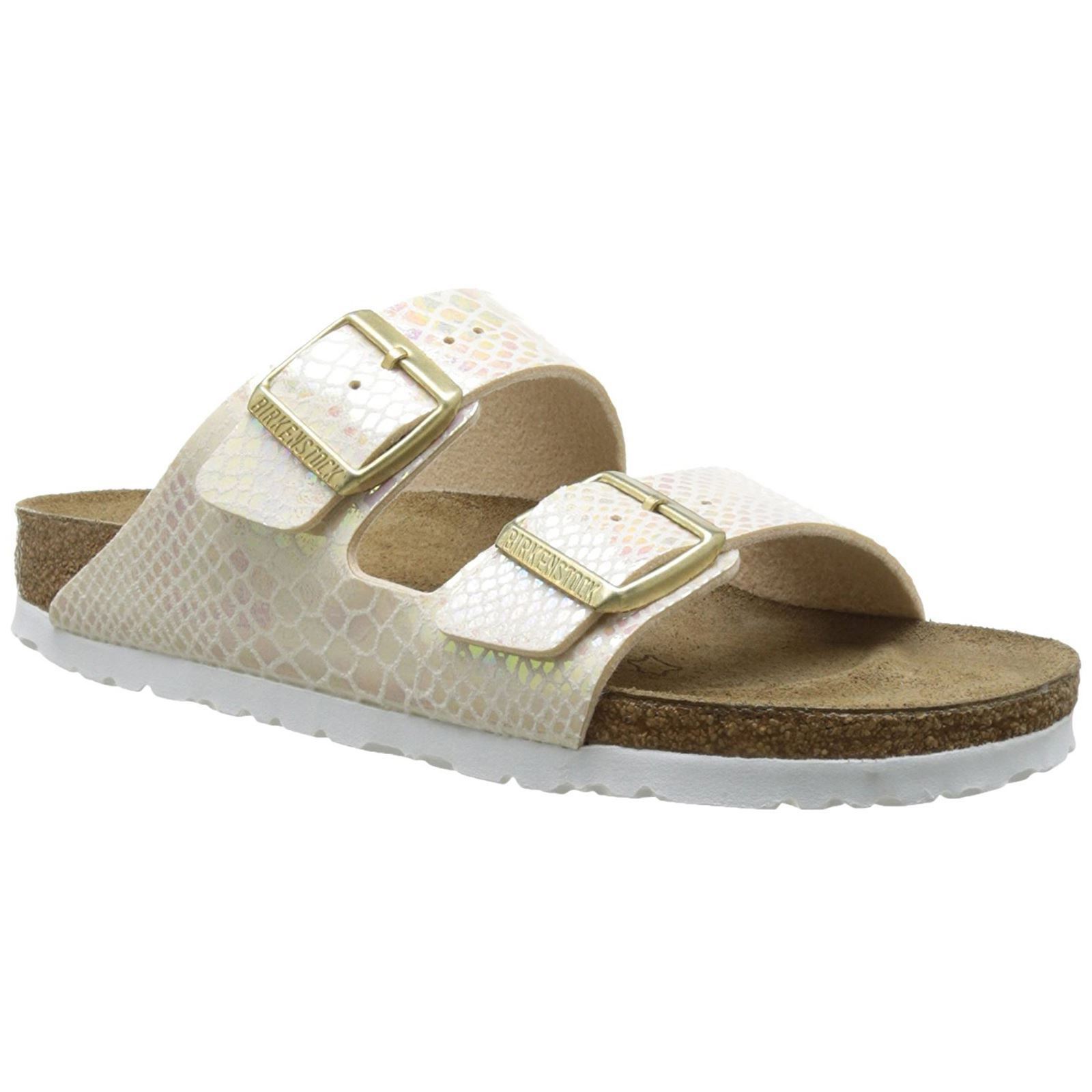 cream birkenstock sandals