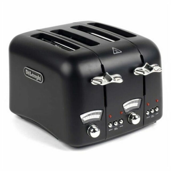 DeLonghi Argento 4 Slice Toaster Black for sale online eBay