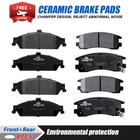 Front And Rear Ceramic Disc Brake Pads For Pontiac Grand AM Oldsmobile Alero