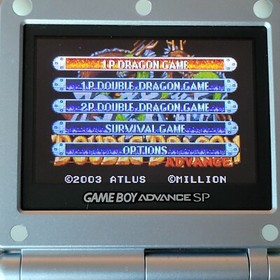 Game Boy Double Dragon Advance Nintendo GBA Port&aacute;til De Colecci&oacute;n Aut&eacute;ntico NES Fight