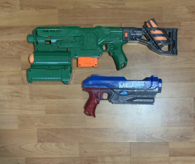 Nerf Spray Paint Custom Lot (Nerf Demolisher, Nerf Magnus)