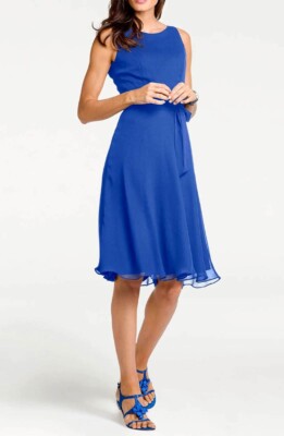Designer Kleid von Ashley Brooke / heine  Größe 44  NEU