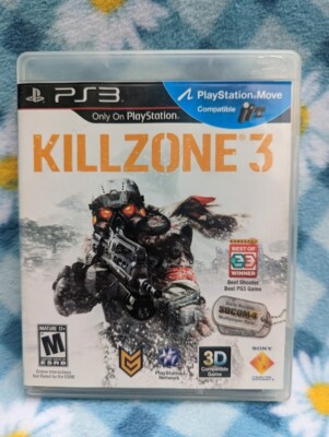 Killzone 3  PS3 Complete w/ Manual Playstation 3 PS3 Game Works Complete