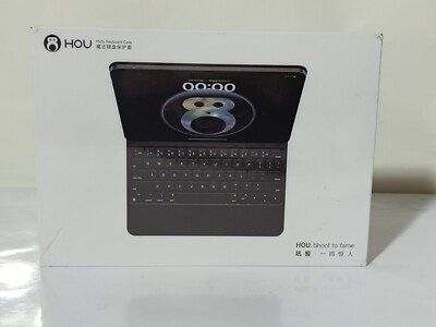 HOU iPad Pro 11'' Case with Keyboard(M4,2024,iPad Pro 11 Inch Spanisch_0,9_6
