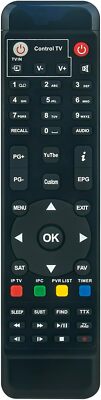 Replaced Remote for FreeSat GTmedia V8 Super V8 Golden V8 Nova V9 Pro