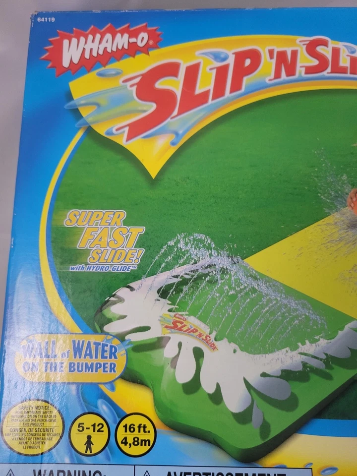 NUEVO Y Sellado SLIP'N'SLIDE WAVE RIDER Divertido Tobogán Acuático BONO Tobogán Boogie Foto 2 de 4