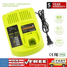 12V-18V P117 P108 Fast Charger for Ryobi P102 P108 Li-ion Ni-cad Ni-Mh Battery