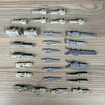 PUPPETSWAR SCHWERE WAFFENTEILE SCI-FI MINIATUREN UMBAU BITS RESIN FUTURISTISCH