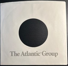 Atlantic Records 45rpm gray/white commercial/company sleeves: Lot of 4
