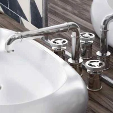 Swiss Madison Avallon 8 in. Widespread 2-Handle Bathroom Faucet in Chrome