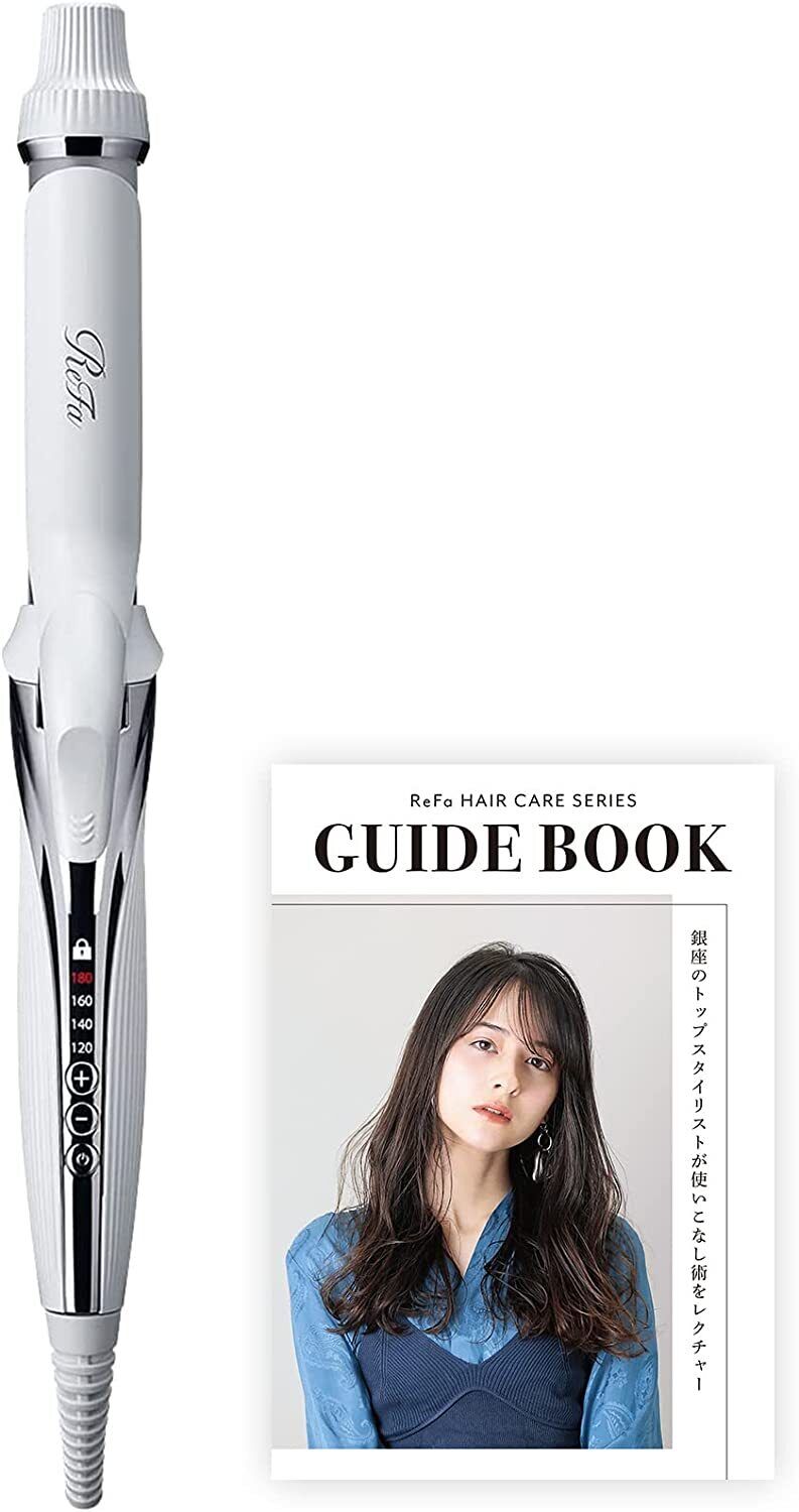 RE-AG00A ReFa Beautech Curl Iron 26 White CURL IRON 26 Japan Imported NEW