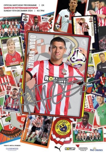 * 2024/25 - SOUTHAMPTON HOME PROGRAMMES - CHOOSE FROM LIST * - 第 23/25 張圖片