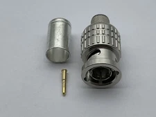 Lot of 5 Canare BCP-C5FA 75 Ohm BNC Crimp Connector for L-5CFB & V-5CFB Cable